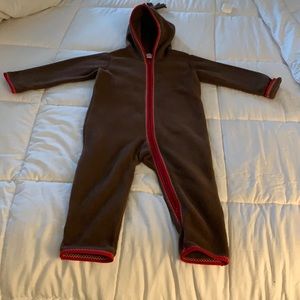 Hanna Andersson fleece bunting.